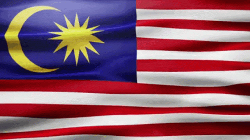 Jalur Gemilang waving
